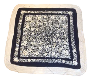 Handmade Embroidered Tablecloth, 1970s