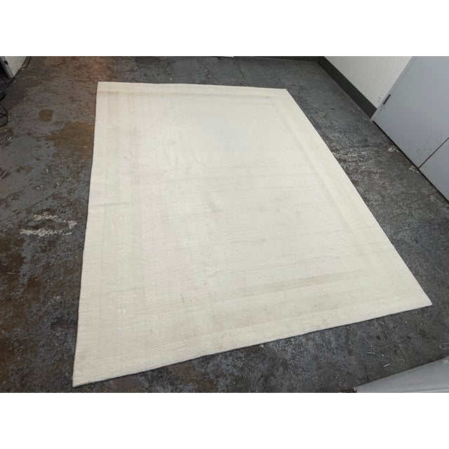 8ft × 10ft Serena & Lily Lafayette Ivory Rug For Sale - Image 12 of 12