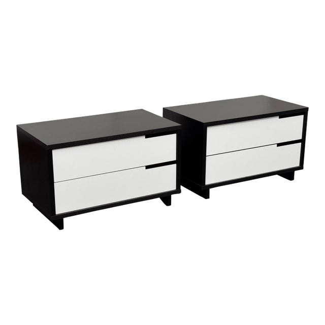 Blu Dot Modern Modu-Licious #1 Nightstands, Pair For Sale