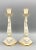 Lenox 20th C. Lenox Cream & Gold Dolphin Candlesticks – A Pair – Coastal Glam For Sale - Image 4 of 13