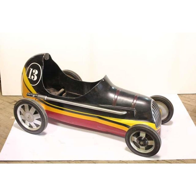 Vintage Lucky 13 Soap Box Derby Carnival Ride Car Chairish