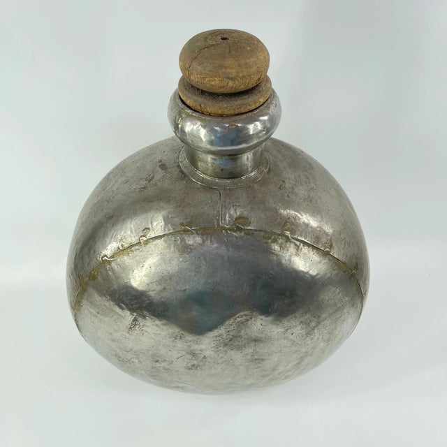 Early 20th Century Huge Indian Metal Bottle MATTER COLLECTION For Sale In Denver - Image 6 of 10