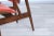 1960s Mid-Century Leather "Clam Shell" Armchair by Seymour J. Wiener for Kodawood For Sale - Image 5 of 12
