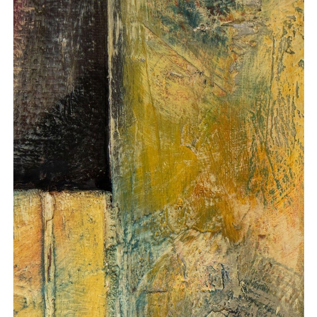 Paint Large Found Object Abstract Mixed Media Panel For Sale - Image 7 of 10