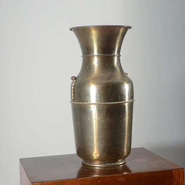Metal umbrella stand vase 1950 measurements 23 x h 47 category classic style vase dimensions: height 47 cm diameter 23 cm...