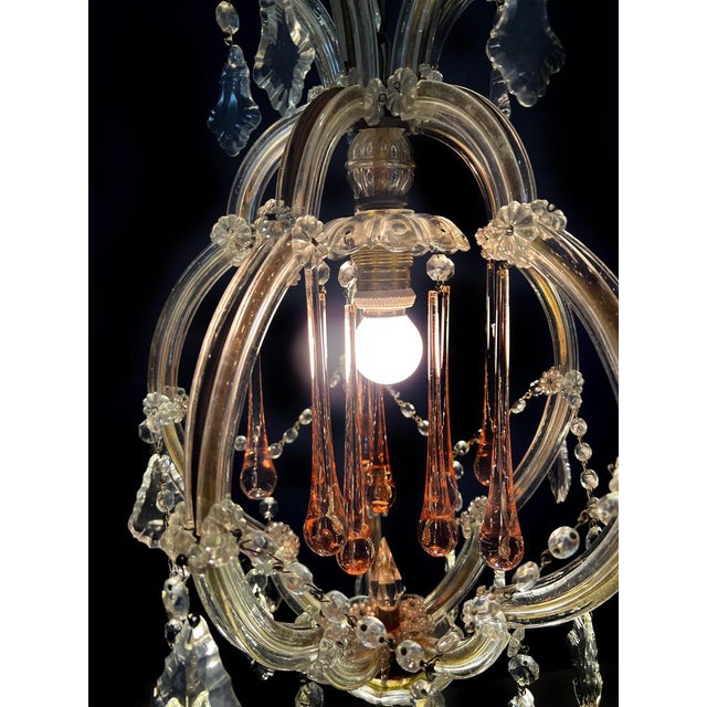 Murano Chandeliers, 1950s, Set of 3 For Sale - Image 6 of 10