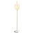 White Golden Brass Tall J14 Floor Lamp from Disderot For Sale - Image 8 of 9