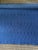 Linen-blend upholstery-weight woven fabric from John Robshaw. Beautiful woven geometric pattern in a rich lapis blue....