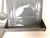 Vintage Gray Enamelware Graniteware Utensil Rack Holder With 4 Gray Utensils For Sale - Image 4 of 8