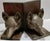 Pair of 1970s Sarreid Ltd. Brass Fox Head Bookends For Sale In Atlanta - Image 6 of 7
