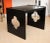 1960s Vintage Ebonized Cut Out Wood Nesting Tables Set of 3, 1960's For Sale - Image 5 of 11