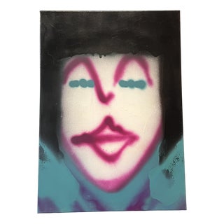 ArpVerdeacqua, Italian Fashionist Face, Canvas For Sale
