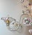 Italian Italian Venetian Glass Flower Chandelier For Sale - Image 3 of 8