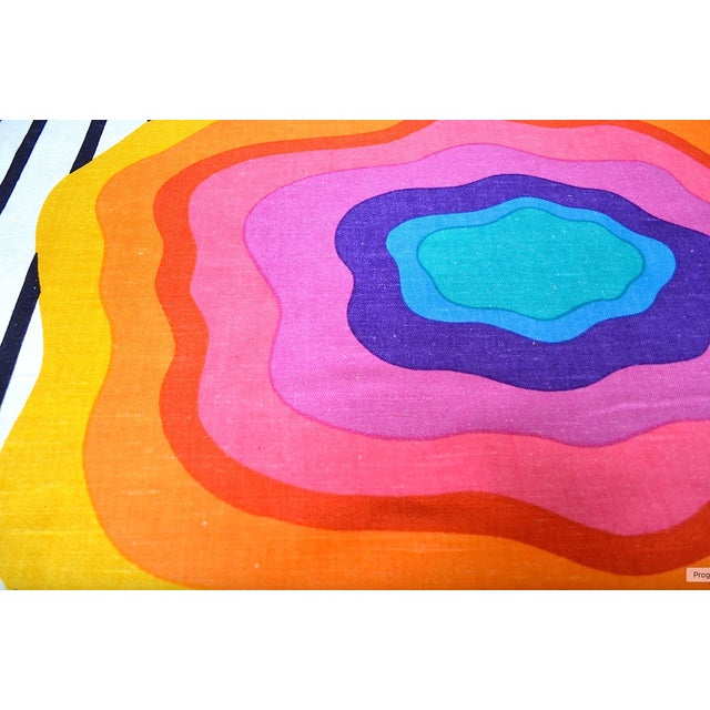 Textile by Antoinette De Boer for Stuttgarter Gardinen, 1970s For Sale - Image 6 of 12