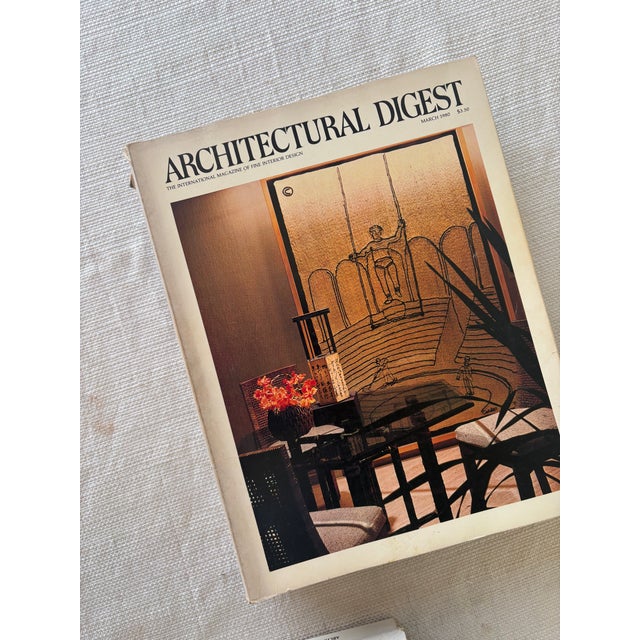 1970s Vintage Architectural Digest Magazine Collection From the Estate of the Heiress to Macy’s For Sale - Image 5 of 16
