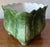 This charming vintage cabbage leaf cachepot was made in Italy for Vietri. Footed base, White glazed interior, perfect for...