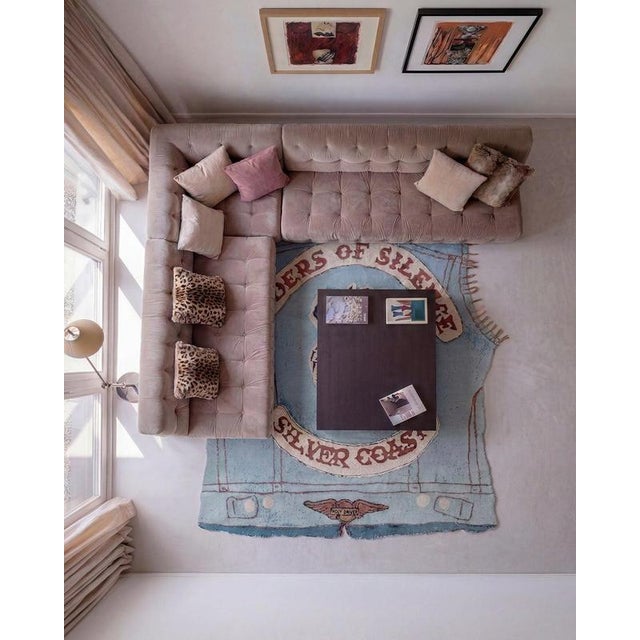 Not Yet Made - Made To Order Hand-Knotted Riders of Silence Rug in Wool with Silk & Alpaca by Dinodo Studio For Sale - Image 5 of 6