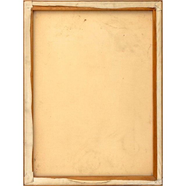 Wood Ruth Mollo Untitled Acrylic on Canvas, 1975 For Sale - Image 7 of 7