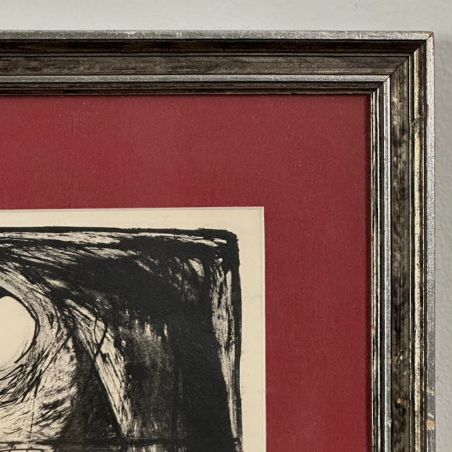 1950s Benton Murdoch Spruance - Clue to the Labyrinth Lithograph, Signed (1953, Framed) For Sale - Image 5 of 7