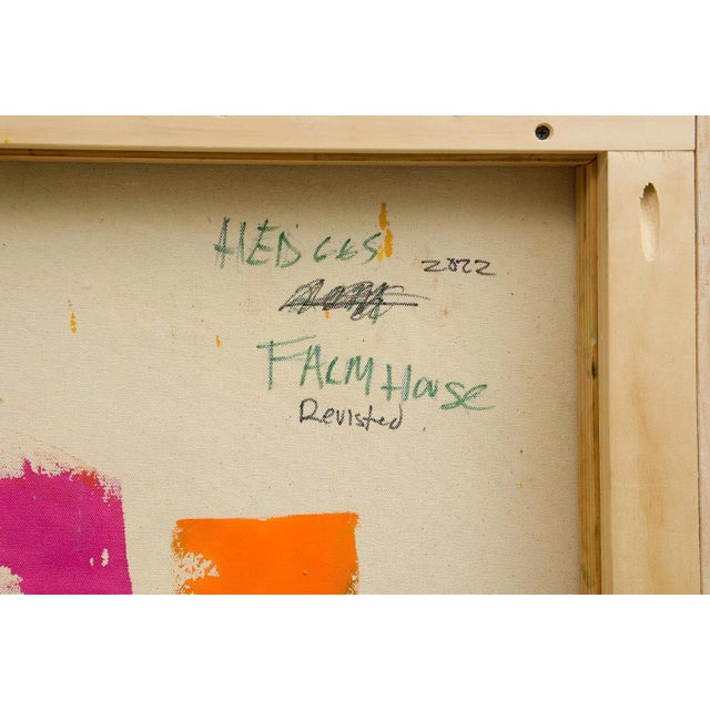 Michael Hedges "Farmhouse Revisited" Oil on Canvas For Sale In New York - Image 6 of 8