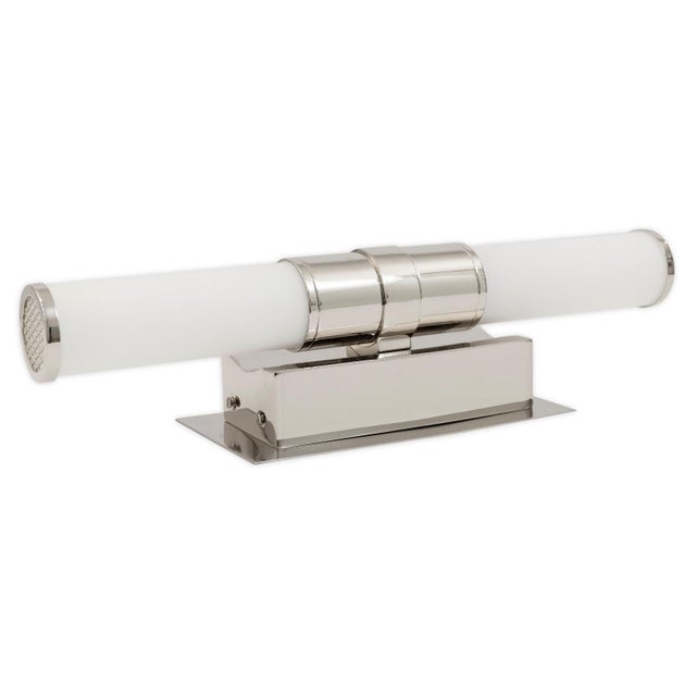 Contemporary Robert Abbey Roderick Polished Chrome Wall Sconces - a Pair For Sale - Image 3 of 6