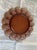 Gold Vintage Indiana Glass Iridescent Gold Carnival Deviled Egg Platter or Relish Plate For Sale - Image 8 of 12