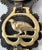 Mid 20th Century Vintage Brass and Leather Horse Bridle Strap For Sale - Image 5 of 9