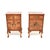 A smart and very well made pair of antique burr walnut bedside cabinets. They were made in England, they date from around...