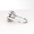 14k Gold Ring With 4.25ct Aquamarine & Diamonds Size 6.5 For Sale - Image 12 of 18