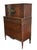 Early 20th Century Neoclassical Mahogany Chest on Chest With Hand-Painted Oval Medallion & Bronze Ormolu For Sale - Image 4 of 12