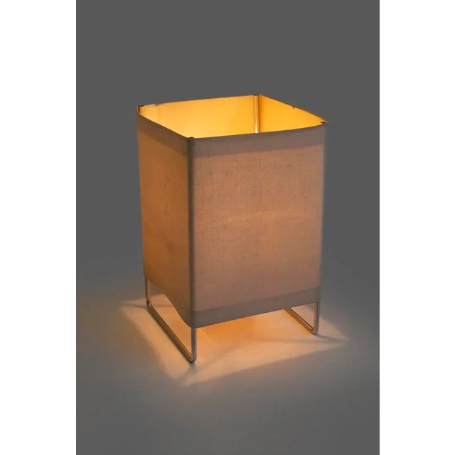 Off-white 1950s Gregory Van Pelt for Wireworks Box Kite Lamps - a Pair For Sale - Image 8 of 9