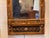 Early 19th Century French Empire Giltwood and Black Painted Pier Mirror For Sale - Image 5 of 8