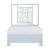 Finn Platform Bed Twin Extra Long - Light Blue For Sale - Image 12 of 12