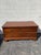 Mid-Century Modern Vintage Console Media Cabinet Wood Entry Bench Mid Century Modern Storage For Sale - Image 3 of 10