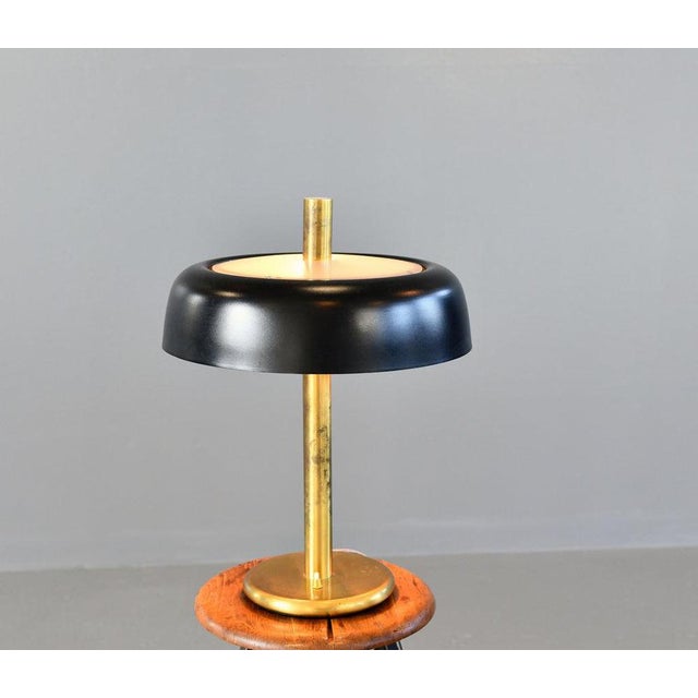 Large Mid-Century Table Lamp by Hillebrand, 1960s For Sale - Image 10 of 10