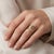Modern Gia Certified 1.18 Carat Weight Oval Diamond Snake Ring in 18k Yellow Gold, Size 6.75 For Sale - Image 3 of 5