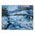 Contemporary Impressionist Winter Landscape Oil Painting For Sale