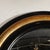 Mid-Century Modernist Gilt & Black Lacquered Convex Mirror by Karl Springer For Sale In New York - Image 6 of 8