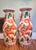 Vintage 24" Hand Painted Chinese Porcelain Jars With Foo Dogs and Inscriptions, a Pair For Sale - Image 12 of 17