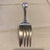 1900 - 1909 Antique Wallace “Blossom” Silver Plate Meat Fork For Sale - Image 5 of 6