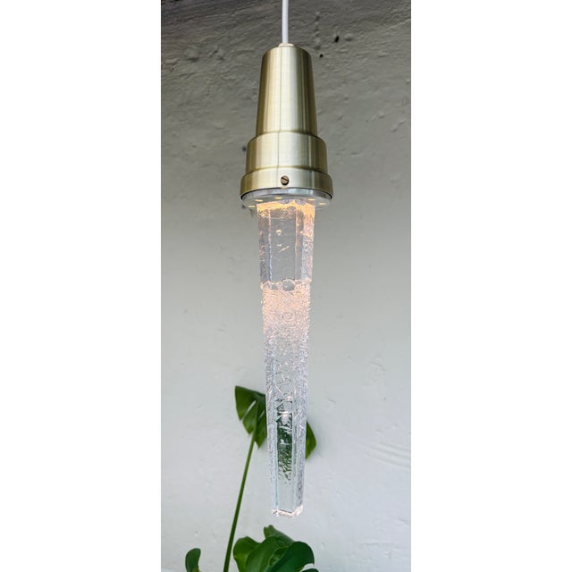 Metal Swedish Saturn Pendant Lamp by Jo Hammerborg for Fog & Mørup, 1960s For Sale - Image 7 of 9
