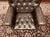 English Chesterfield Director Chair For Sale - Image 6 of 9