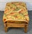 Vintage Ficks Reed Style Rattan Lounge Chair and Ottoman For Sale - Image 14 of 15