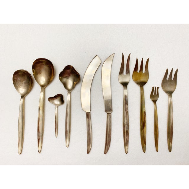 1960’s Solid Brass Flatware Set of 142 Pieces Chairish