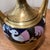 Early 20th Century Ceramic Amphora Vase Hand Painted Gold Color Body and Bird Motif For Sale - Image 9 of 12