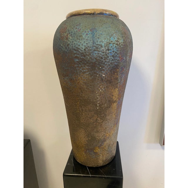 Ceramic Momumental Large Tony Evans Vase For Sale - Image 7 of 10