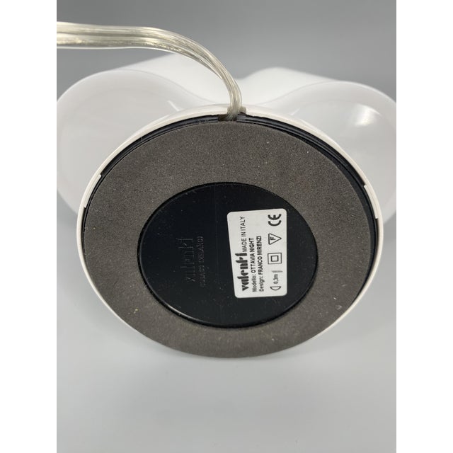 Ottavia Night Table Lamp by Franco Mirenze for Valenti Luce, Italy, 1980s For Sale - Image 5 of 11