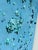 Oversized Dimensional Textured Wall Art in Hydrangea-Inspired Tiffany Blue For Sale In Austin - Image 6 of 8