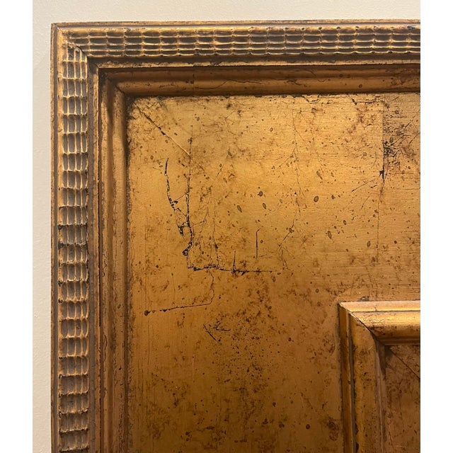 Stunning Large Tarnished Gold Gilt Frame For Sale - Image 4 of 5