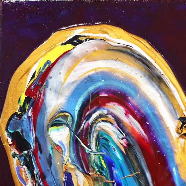 Coulombe-Bégin's dynamic acrylic on canvas works seek to produce a metamorphic interpretation of the artist's inner...